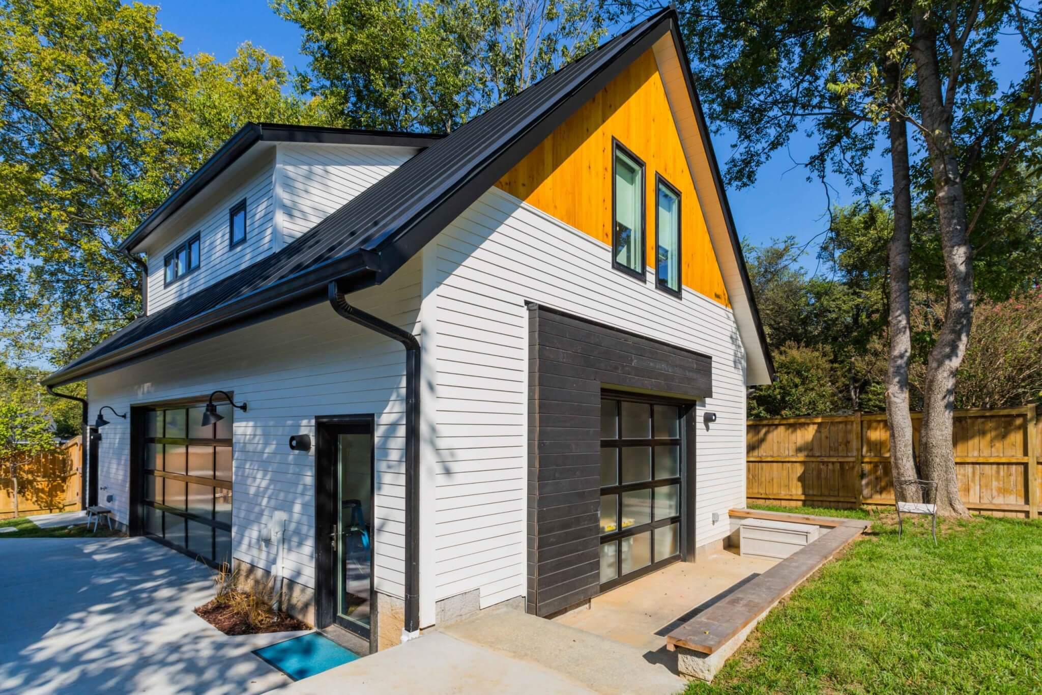 G128E1 Modern Garage Apartment Plans Taylor Made Plans